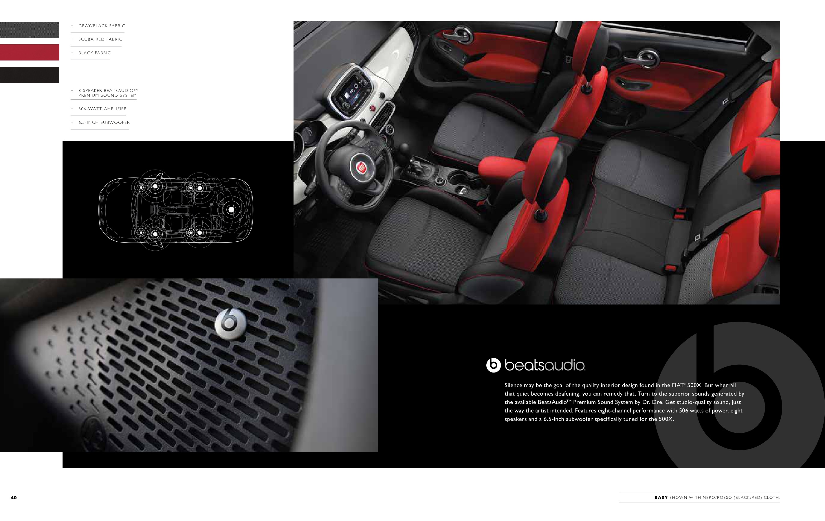2016 Fiat 500X Brochure Page 11